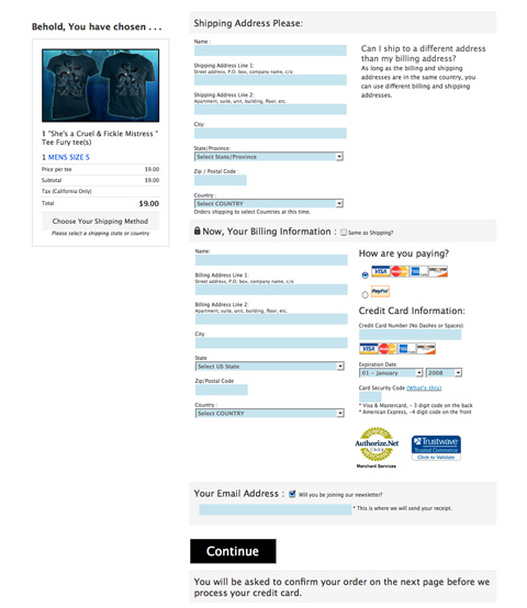 Confusing Check out Process Confusing Check out Process