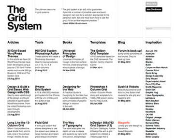 The grid system