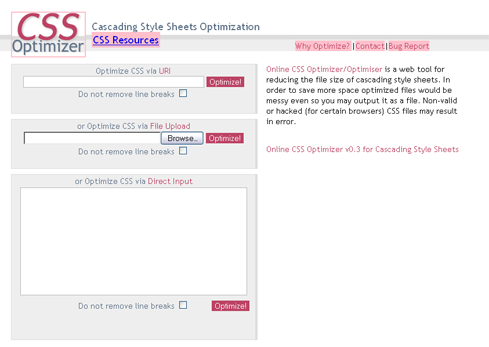 CSS Optimizer