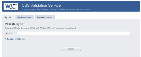 W3C CSS Validator