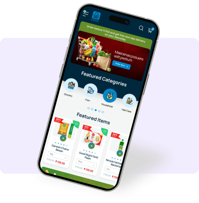 eady-to-Go Grocery Shopping App