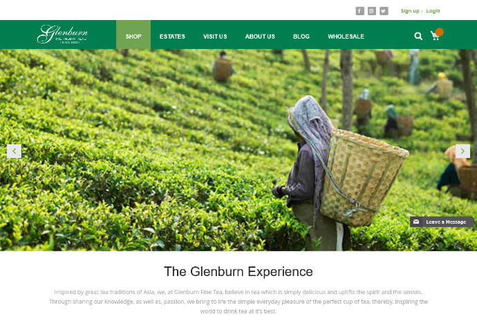 glenburn fine tea
