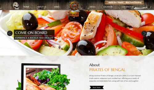 Indian Restaurant Website