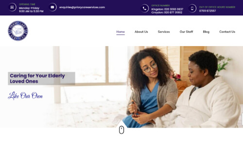 priory care services