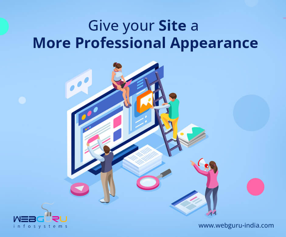 How to give your Website a More Professional Appearance