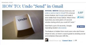 mashable blog design