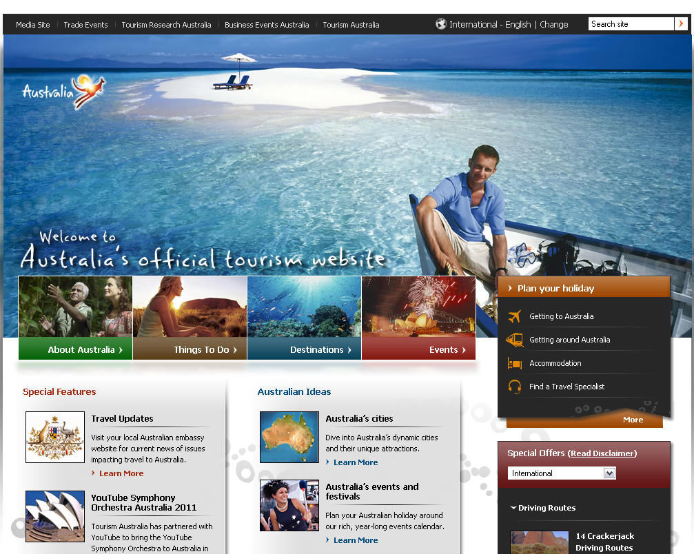 How web designers can be inspired by a travel website design How web designers ca