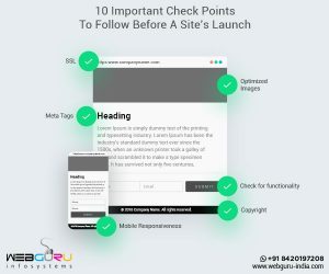 CheckPoints To Follow Before A Website Launch