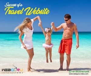 success for a travel website