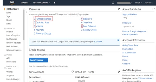 The Tutorial on AWS Cloud Server Step 2