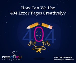 Use 404 Error Pages Creatively