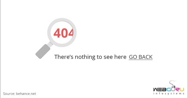 404 error page