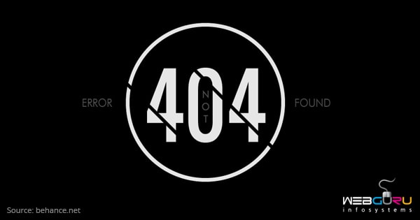 404 error page