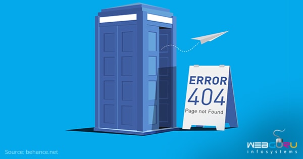 404 error page