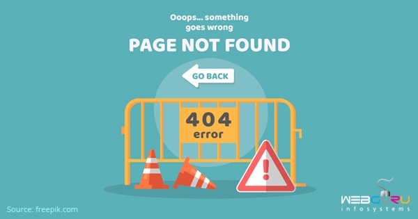 404 error page