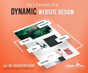Dynamic website design
