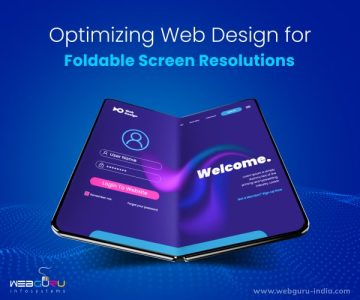 Web Design for Foldable Screen