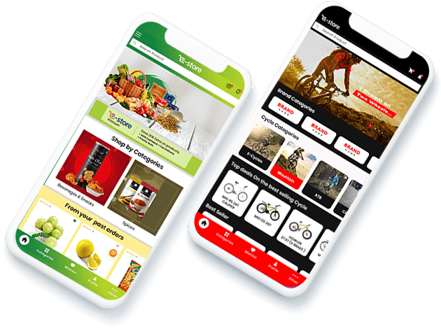 Home Screen with Sales Boosting Features